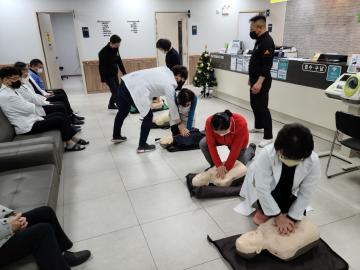 병동 직원 CPR 교육